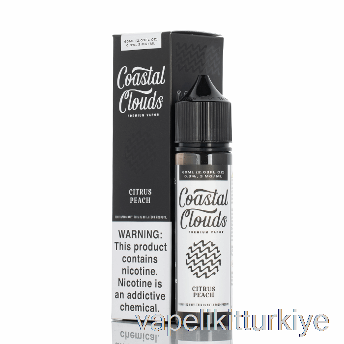 Vape Kalem Vape Mate Narenciye şeftali - Kıyı Bulutları Co. - 60ml 6mg